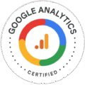 google analytics badge