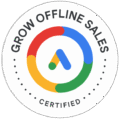 grow offline sales badge